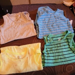 6 sleeveless onesies 18 month